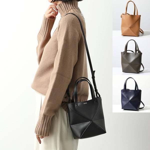 【年に１度のBIGセール！】★大特価 SPECIAL SALE★LOEWE LOEWE ロエベ トートバッグ PUZZLE FOLD TOTE MINI パズル フォルド トート ミニ A657V25X01 レディース レザー ショルダーバッグ 鞄